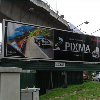 Outdoor Advertising Rotating Display Board Tri-vision billboard 034