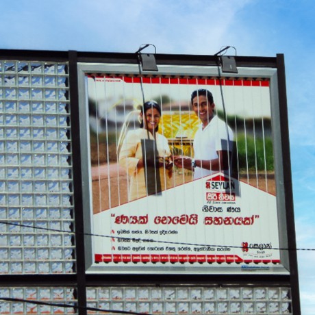 Good Quality Easy Assemble OOH Large Advertising Tri-vision Sign