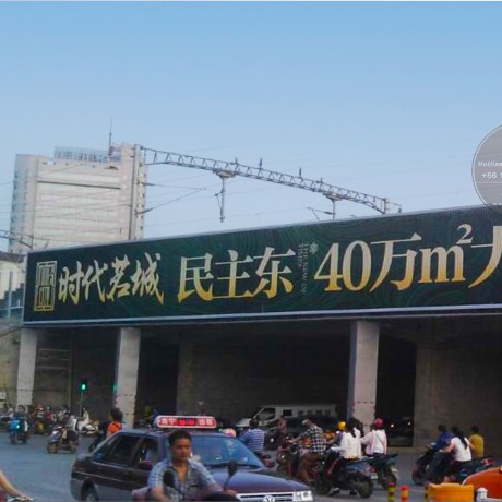 Latest Price Advertise Tri-vision Display on Street Pole Structure
