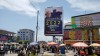 Aluminium trivision billboard mechanism