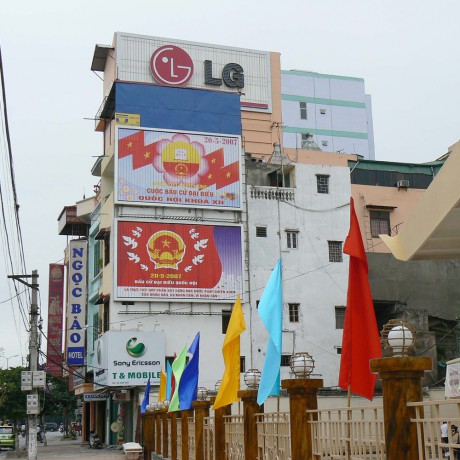 Advertising Trivision Billboard Sign Board Display Construction Media Japanese Motor Tri-Vision Display
