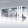 City Public Modern Stainless Steel Customized Bus Stop Shelter With Heaters